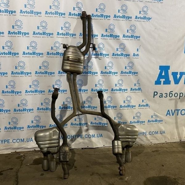 Глушитель средняя часть с бочкой Audi S4 b8 08-16 3.0 8k0253078cc