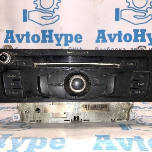 Магнитофон радио Audi A4 B8 08-16 (01) после пожара 8R1-035-186-H