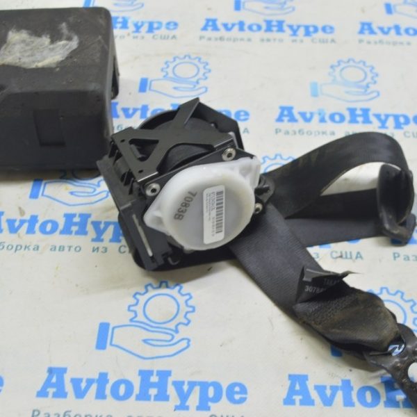 Ремень безопасности задний левый Audi A6 C7 12-18 черн 4G0-857-805-C-V04