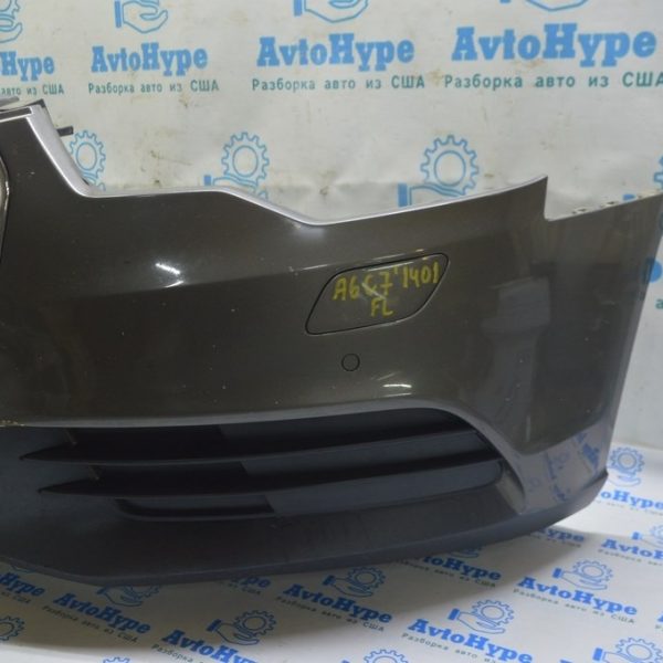 Заглушка омывателя фар переднего бампера левая Audi A6 C7 12-15 дорест