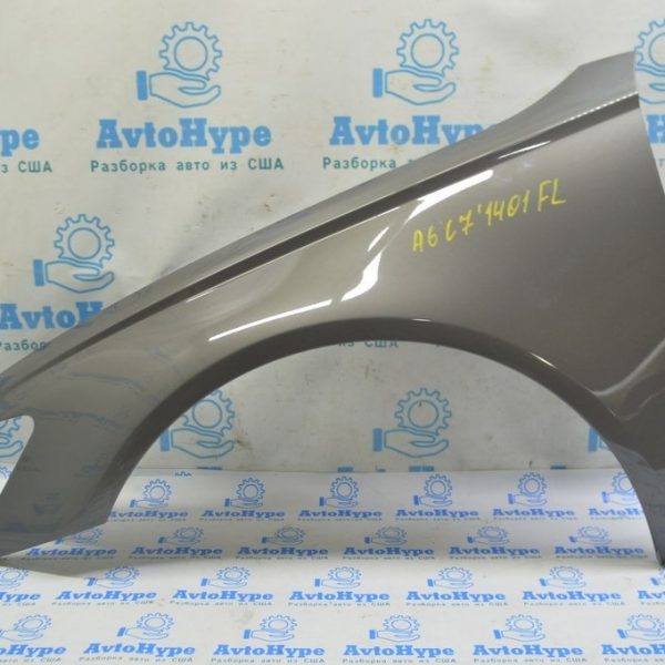 Крыло переднее левое Audi A6 C7 12-18 LY1P (01) 4G0-821-101