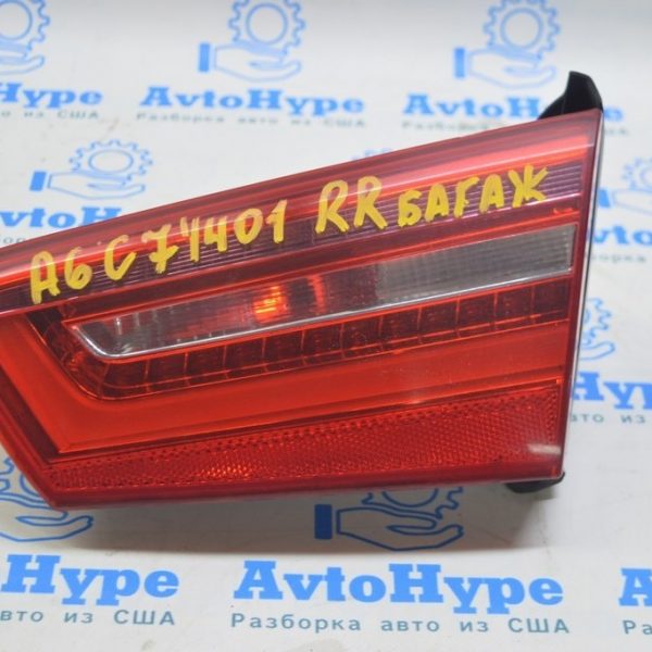 Фонарь внутренний крышка багажника правый Audi A6 C7 12-15 дорест (01) европа 4G5-945-094-A