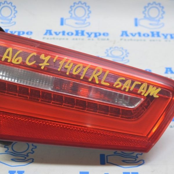 Фонарь внутренний крышка багажника левый Audi A6 C7 12-15 дорест (01) европа 4G5-945-093-A