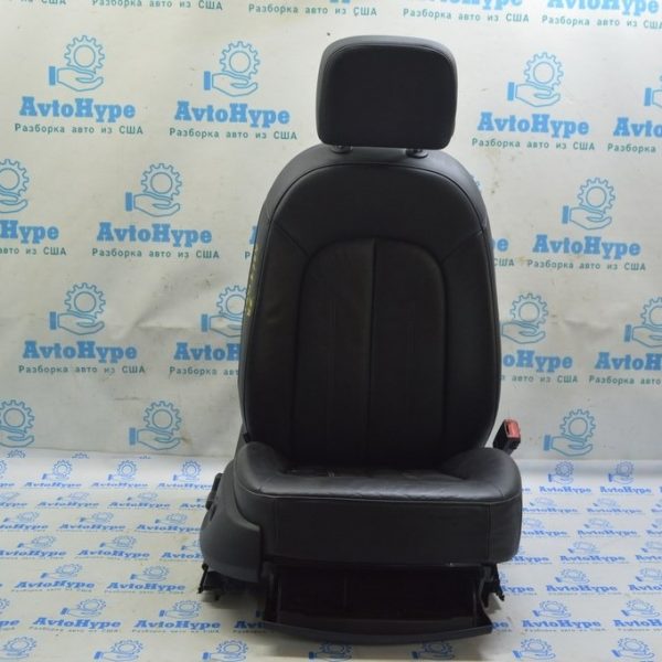 Пассажирское сидение Audi A6 C7 12-18 c airbag, кожа черн, без вентиляции, электро (01) 4G0-881-406-D-25D
