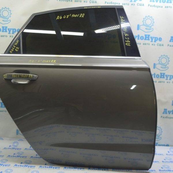 Дверь в сборе задняя правая Audi A6 C7 12-18 Y7Y7 (01) как на фото,в цвет ,идеал без замка 4G5-833-052