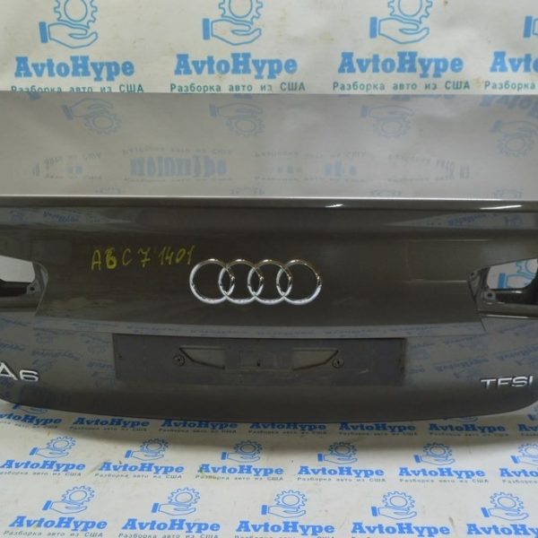 Крышка багажника Audi A6 C7 12-18 (01) Y7Y7 в цвет ,идеал 4G5-827-023-C