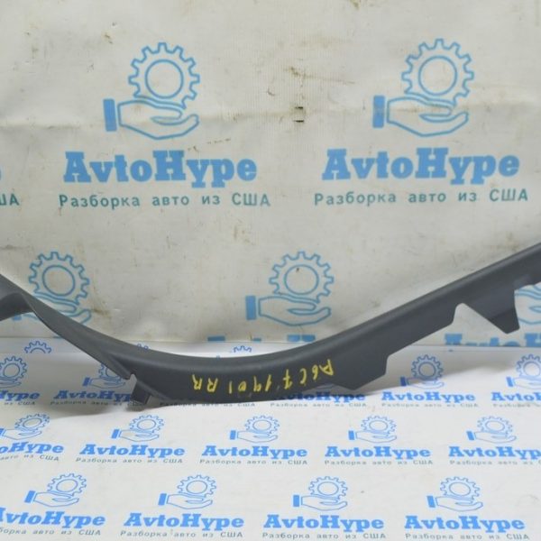 Накладка порога внутр задняя правая Audi A6 C7 12-18 черн 4G0-867-768-A-4PK