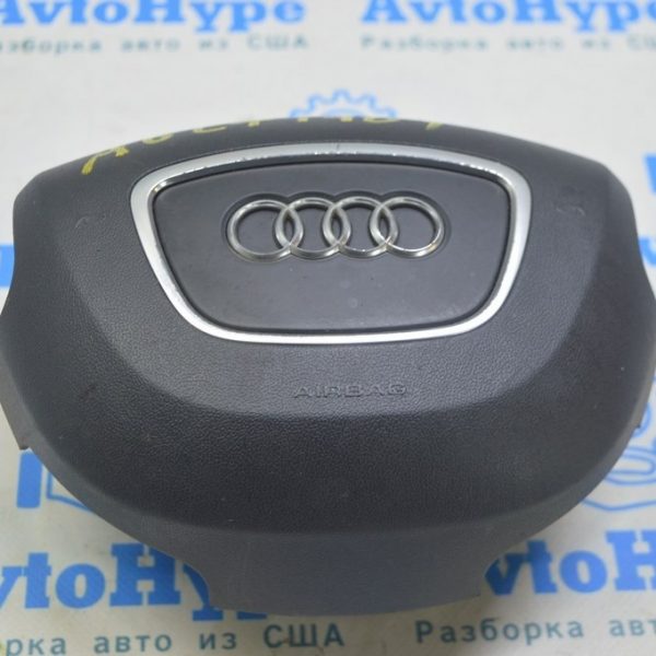 Подушка безопасности airbag в руль водительская Audi A6 C7 12-18 черн (01) 4G0-880-201-AA-6PS