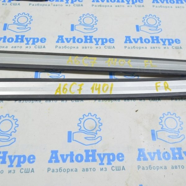 Накладка порога вненш передняя лев Audi A6 C7 12-18 4G0-853-373-9B9