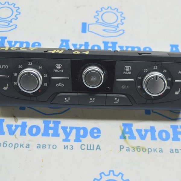 Управление климат-контролем Audi A6 C7 12-15 дорест, под подогрев сидений (01) 4G0-820-043-AK
