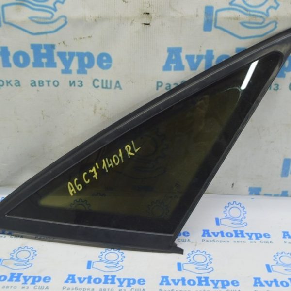 Форточка глухое стекло задняя левая Audi A6 C7 12-15 дорест 4G5-845-299-F-NVB