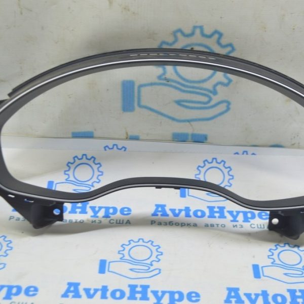 Обрамление щитка приборов Audi A6 C7 12-18 черн 4G1-857-115-B-6PS