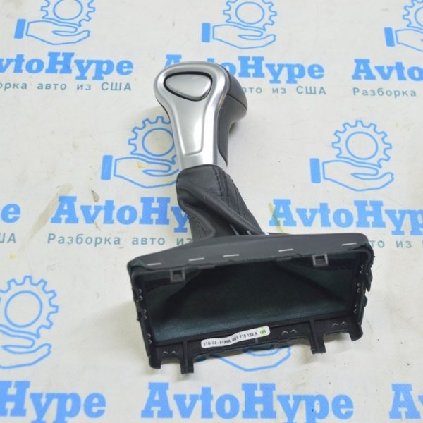 Ручка КПП Audi A6 C7 12-15 дорест черн 4G1-713-139-M-XBA