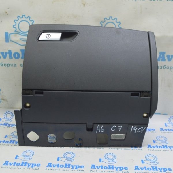 Перчаточный ящик, бардачок Audi A6 C7 12-15 дорест черн 4G1-880-302-A-6PS