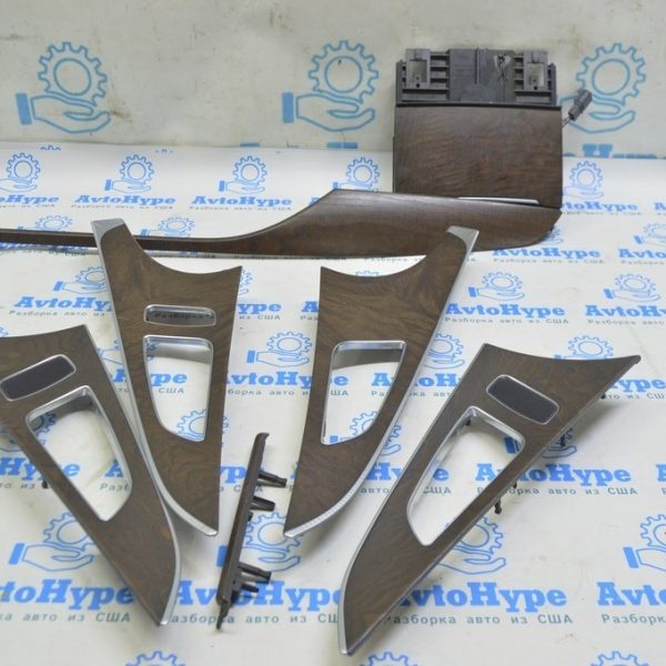 Комплект накладок салона матовое дерево Audi A6 C7 12-18 4G1-853-190