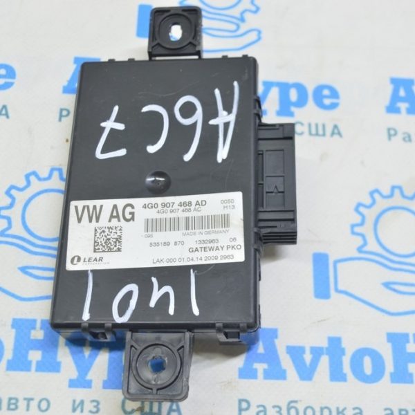 Can-Bus Gateway Control Unit Module Audi A6 C7 12-18 (01) 4g0907468ad