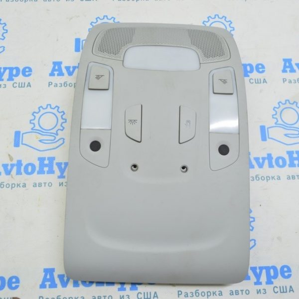 Плафон освещения передний Audi A6 C7 12-18 без люка, серый 4G0-947-135-G-ET1