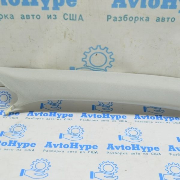 Накладка передней стойки верхняя правая Audi A6 C7 12-15 дорест, серая 4G0-867-234-HF6