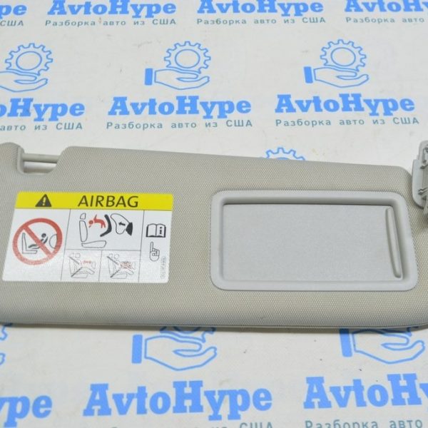 Козырек правый Audi A6 C7 12-16 серый, без крючка 4G0-857-552-A-HF6