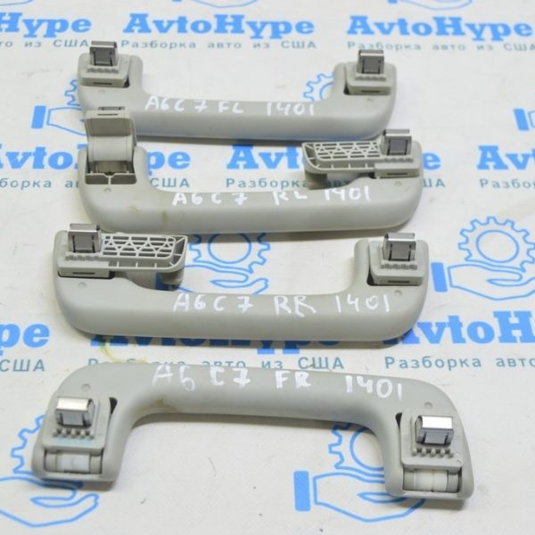 Ручка потолка правая Audi A6 C7 12-16 серая 8r0-857-607-h-4pk