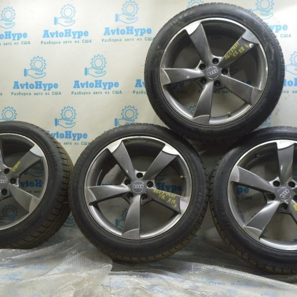 Комплект дисков R18 4шт 2диска хорошие,1 варился,1 нужно катать 8J китай Audi A6 C7 12-18