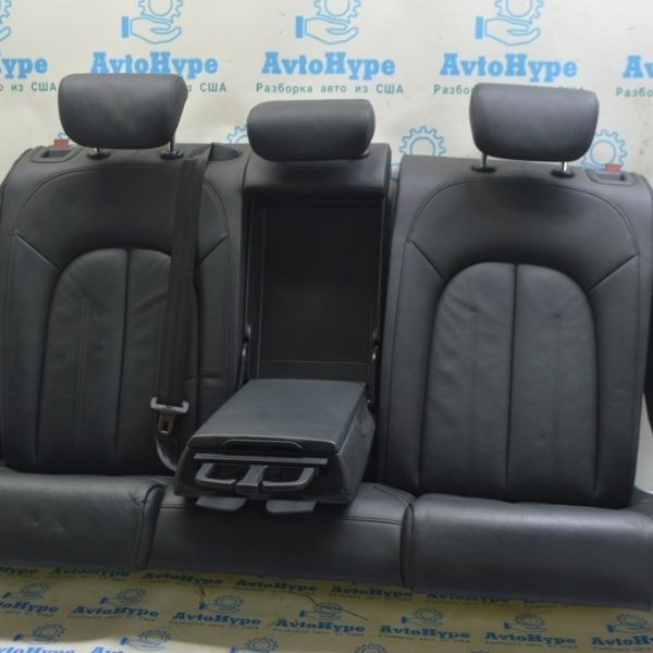 Задний ряд сидений 2 ряд Audi A6 C7 12-18 кожа черн 4G0-885-405-CN-25D