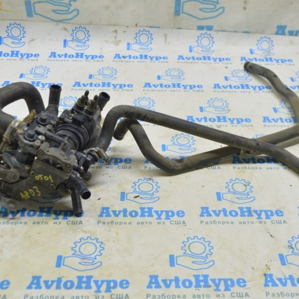 Блок клапанов печки Audi A8 D3 03-09 (01) в сборе 4E0959617C