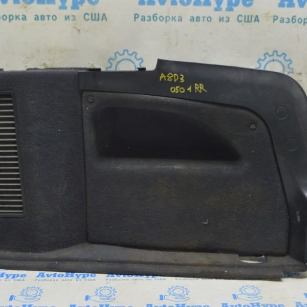 Карман обшивки арки прав Audi A8 D3 03-09 черн 4E0863476B 9X7