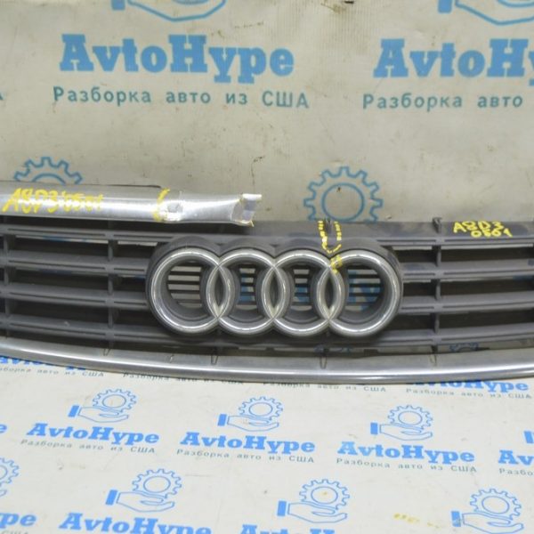 Решетка радиатора grill с эмблемой Audi A8 D3 03-09 (01) дефект 4E0-853-651-B-3FZ