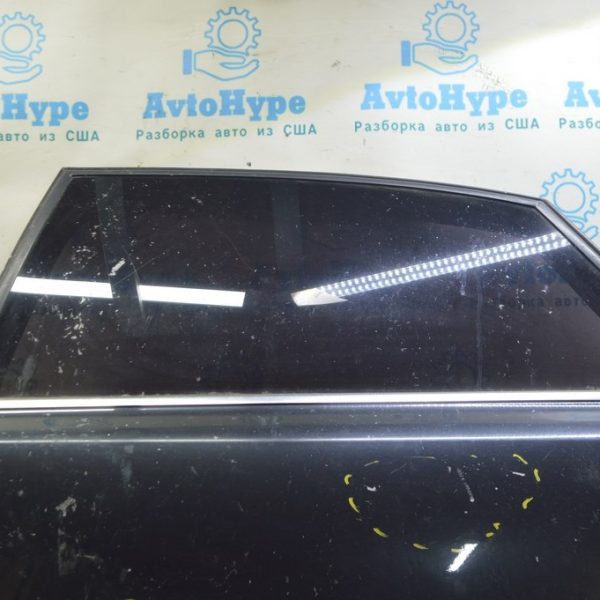 Молдинг дверь-стекло центральный зад лев Audi A8 D3 03-09 хром 4E4853763E 2ZZ