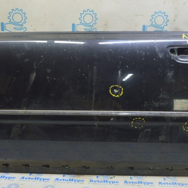 Дверь голая перед лев Audi A8 D3 03-09 (01) синяя, порвана 4E0831051C