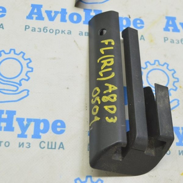 Накладка салазок водительского сиденья зад лев Audi A8 D3 03-09 4E0881349B 4PK