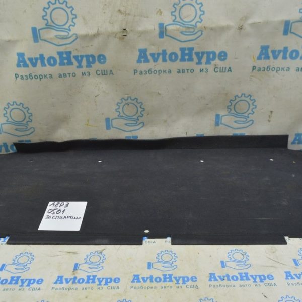 Обшивка за сиденьями 2 ряда Audi A8 D3 03-09 черн 4E0863945B 9X7