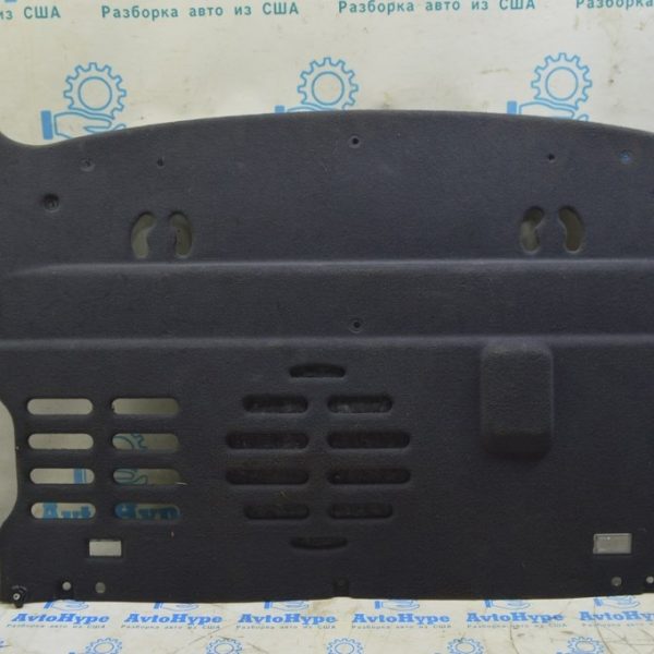 Обшивка полки багажника Audi A8 D3 03-09 черн 4E0867437E 9X7