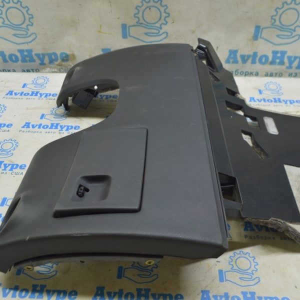 Накладка колени водителя Audi A8 D3 03-09 черн (01) слом ручка кармана 4E1857005B 24A