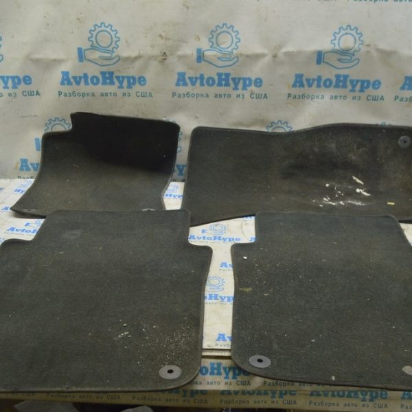 Комплект ковриков салона Audi A8 D3 03-09 (01) тряпка черн 4H0-061-276-MNO