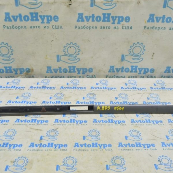 Накладка передней панели правая нижняя Audi A8 D3 03-09 черн 4E1853192H 8H4