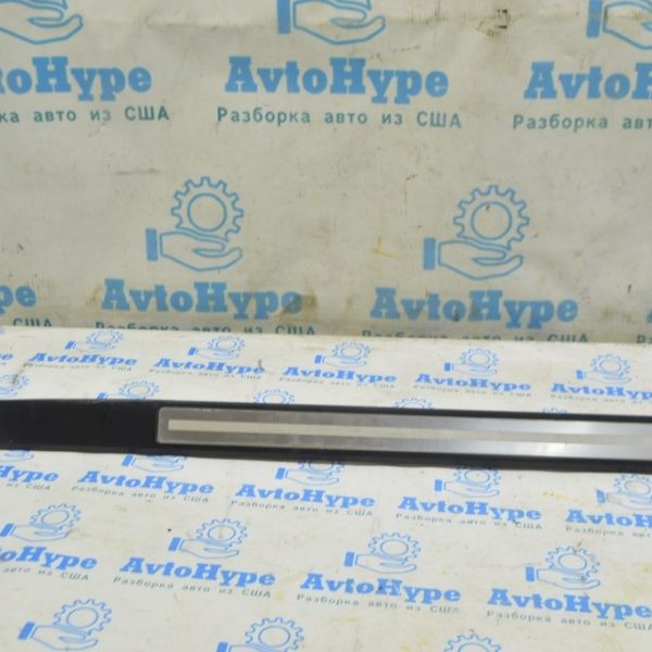 Накладка порога внешн зад прав Audi A8 D3 03-09 черн с хромом 4E4853996A AQ4