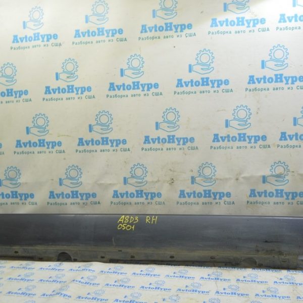 Порог правый Audi A8 D3 03-09 синий (01) 4E4853860D