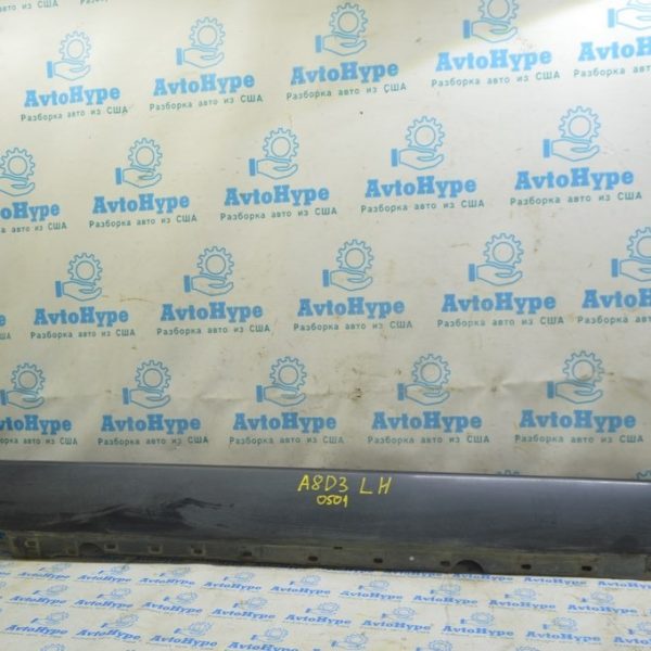 Порог левый Audi A8 D3 03-09 синий (01) 4E4853859D