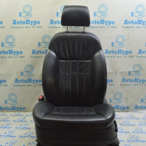 Водительское сидение Audi A8 D3 03-09 кожа черн (01) электро, подогрев 4E0881805AB22A