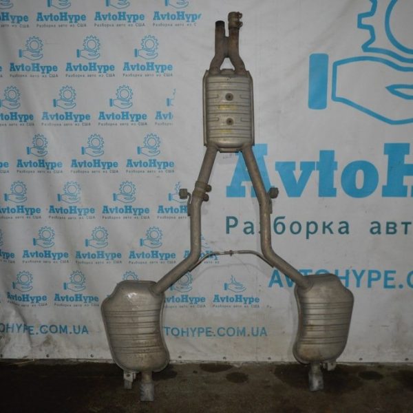 Глушитель задняя часть с бочкой прав Audi A8 D3 03-09 3.0 4E0253610M
