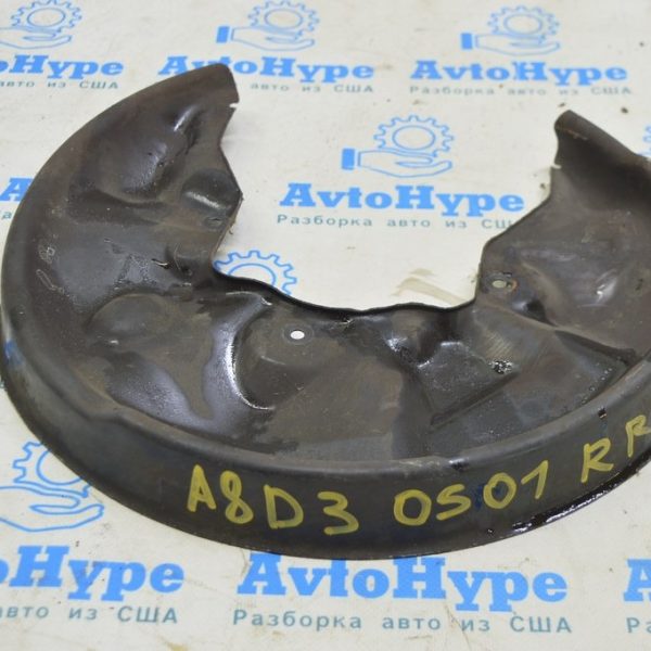 Кожух тормозного диска зад прав Audi A8 D3 03-09 280мм 4E0615612A