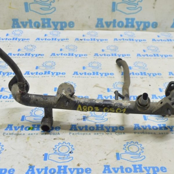 Трубка системы охлаждения задняя Audi A8 D3 03-09 3.0 металл 06C121085K