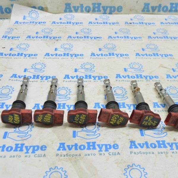 Катушка зажигания Audi A8 D3 03-09 3.0 красная (01) 06C905115M