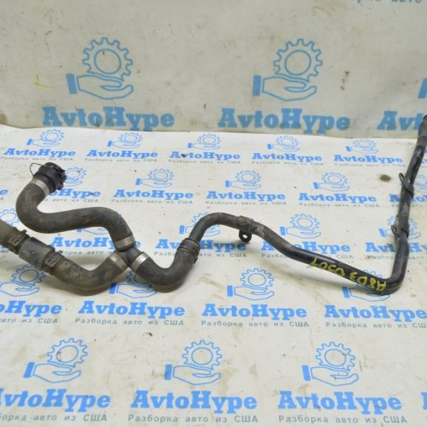 Трубка системы охлаждения Audi A8 D3 03-09 3.0 металл длинная 4E0121399F