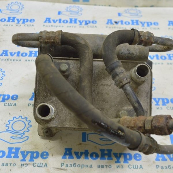 Трубки охладителя АКПП Audi A8 D3 03-09 3.0 с бачком 4E0317823E