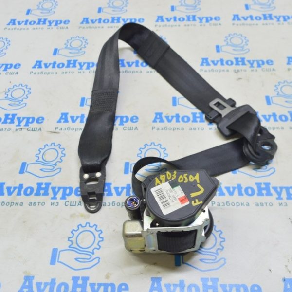 Водительский ремень безопасности Audi A8 D3 03-09 черн 4E1857705