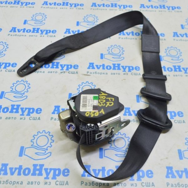 Пассажирский ремень безопасности Audi A8 D3 03-09 черн 4E1857706