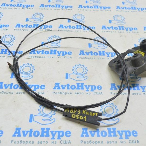 Трос открытия замка капота Audi A8 D3 03-09 задний 4E0823543A